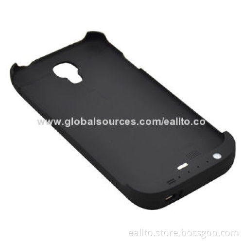 Power Pack/External Backup Battery Case for Samsung Galaxy S4, 3,200mAh Capacity